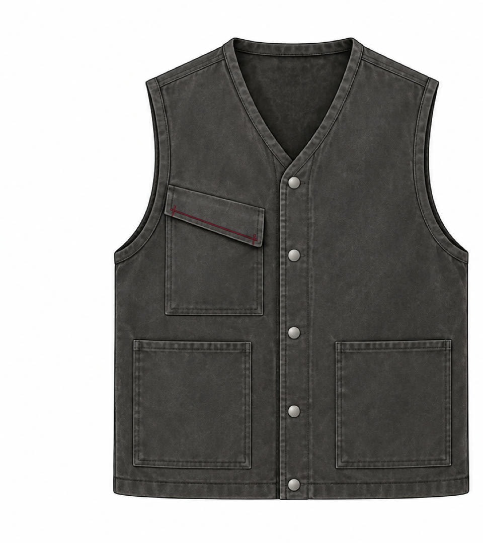 Креслення: Робочий жилет «Клапан»